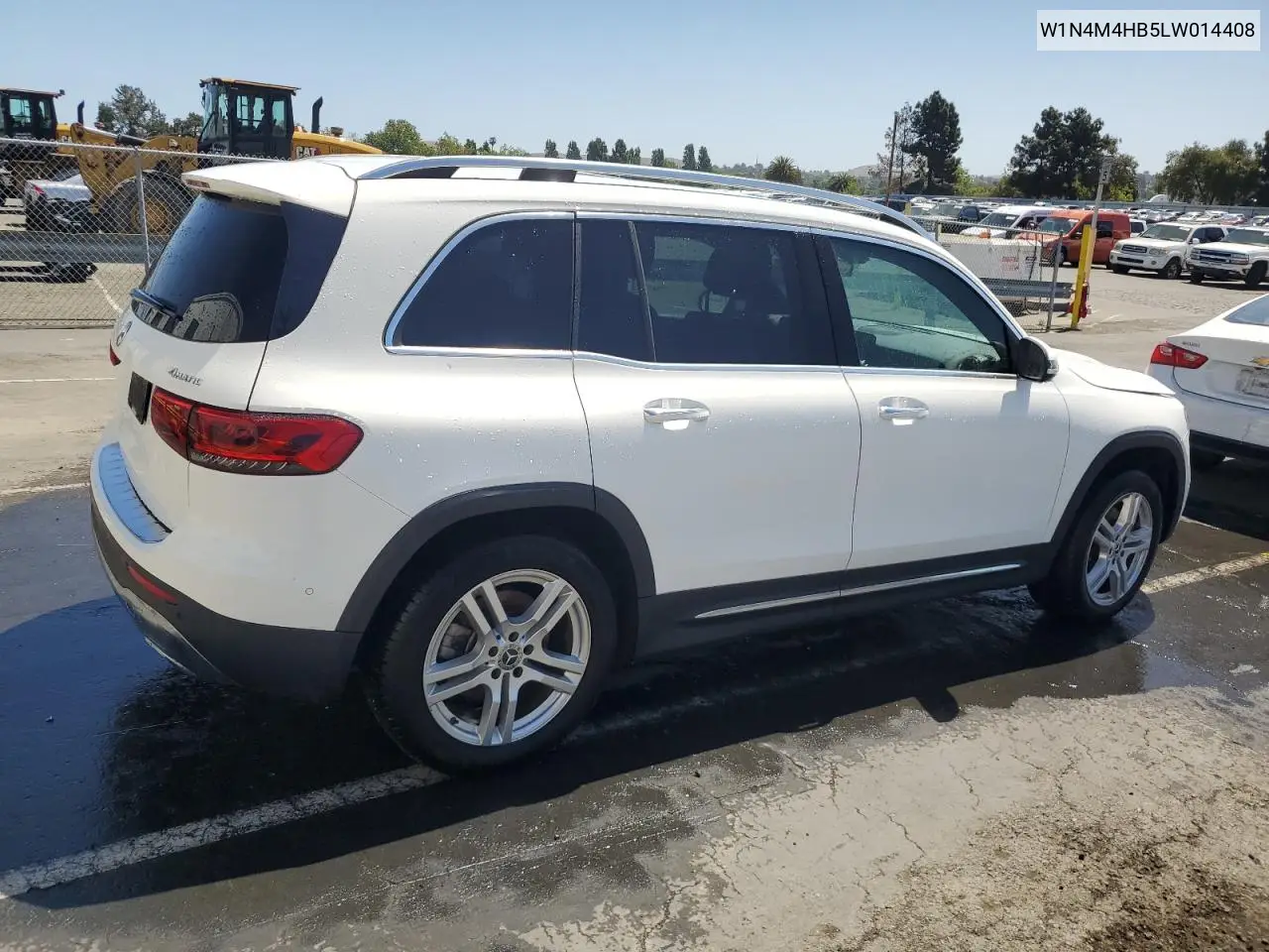 2020 Mercedes-Benz Glb 250 4Matic VIN: W1N4M4HB5LW014408 Lot: 55522495