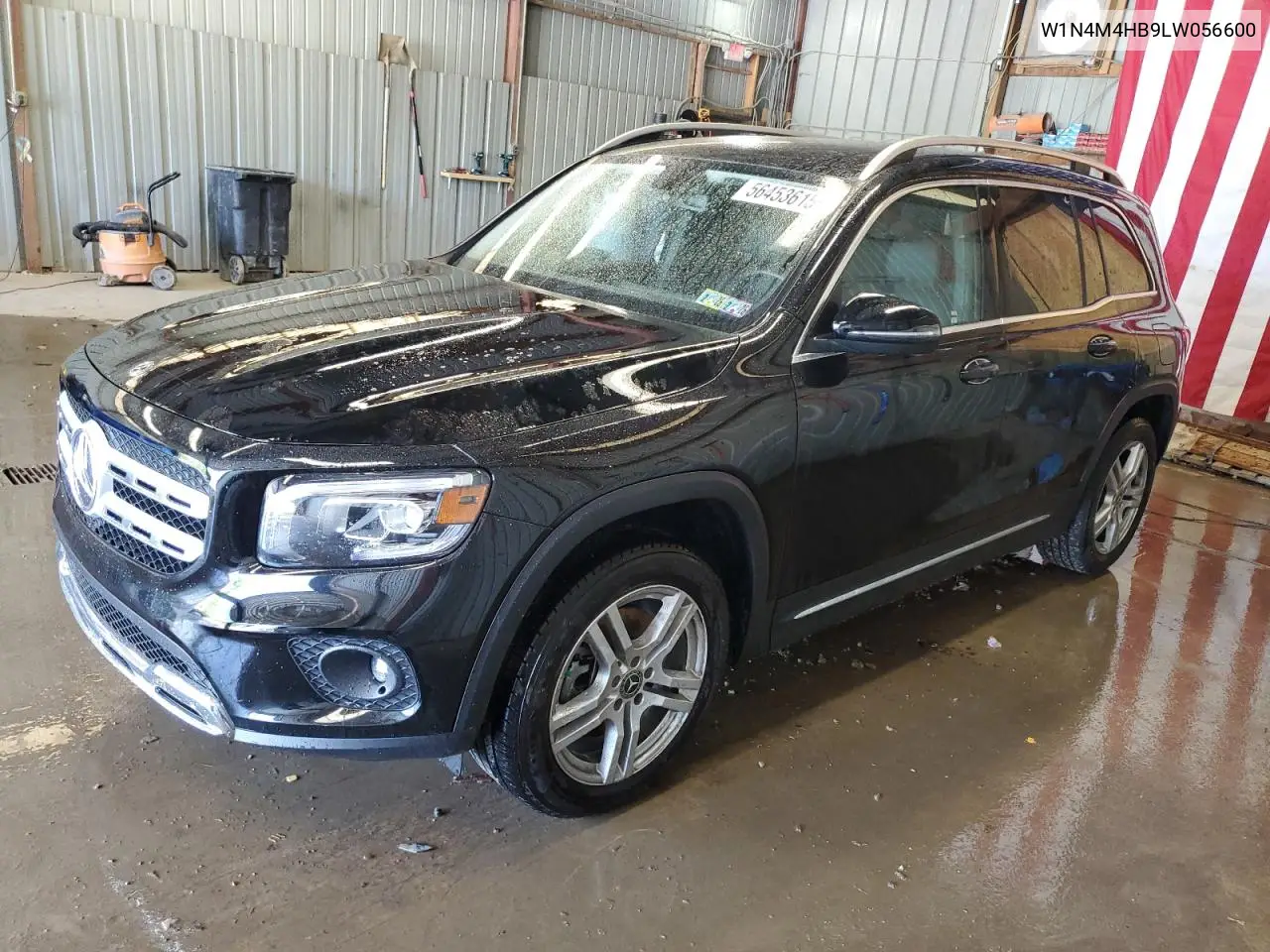 2020 Mercedes-Benz Glb 250 4Matic VIN: W1N4M4HB9LW056600 Lot: 56453615