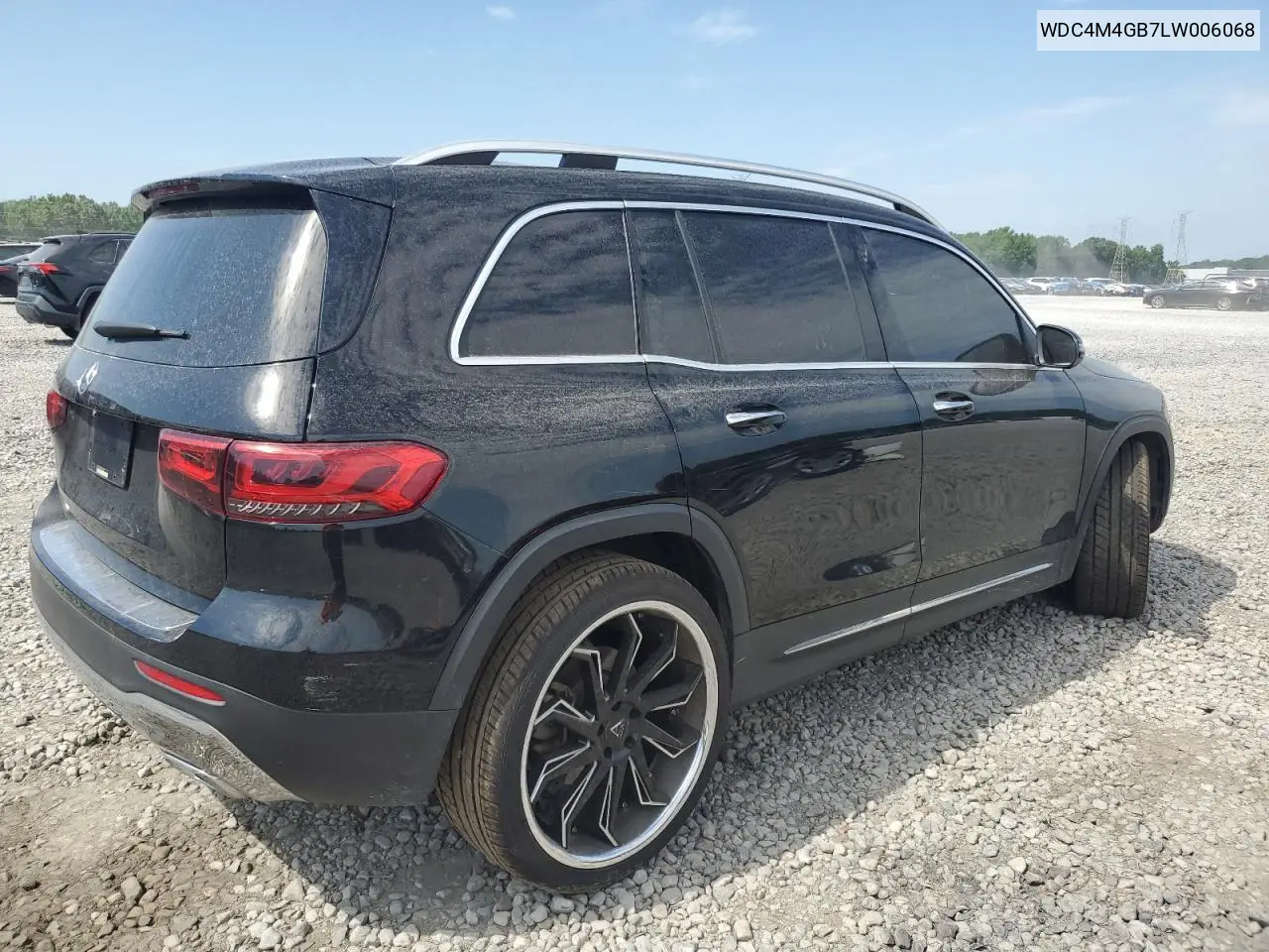 2020 Mercedes-Benz Glb 250 VIN: WDC4M4GB7LW006068 Lot: 63340255