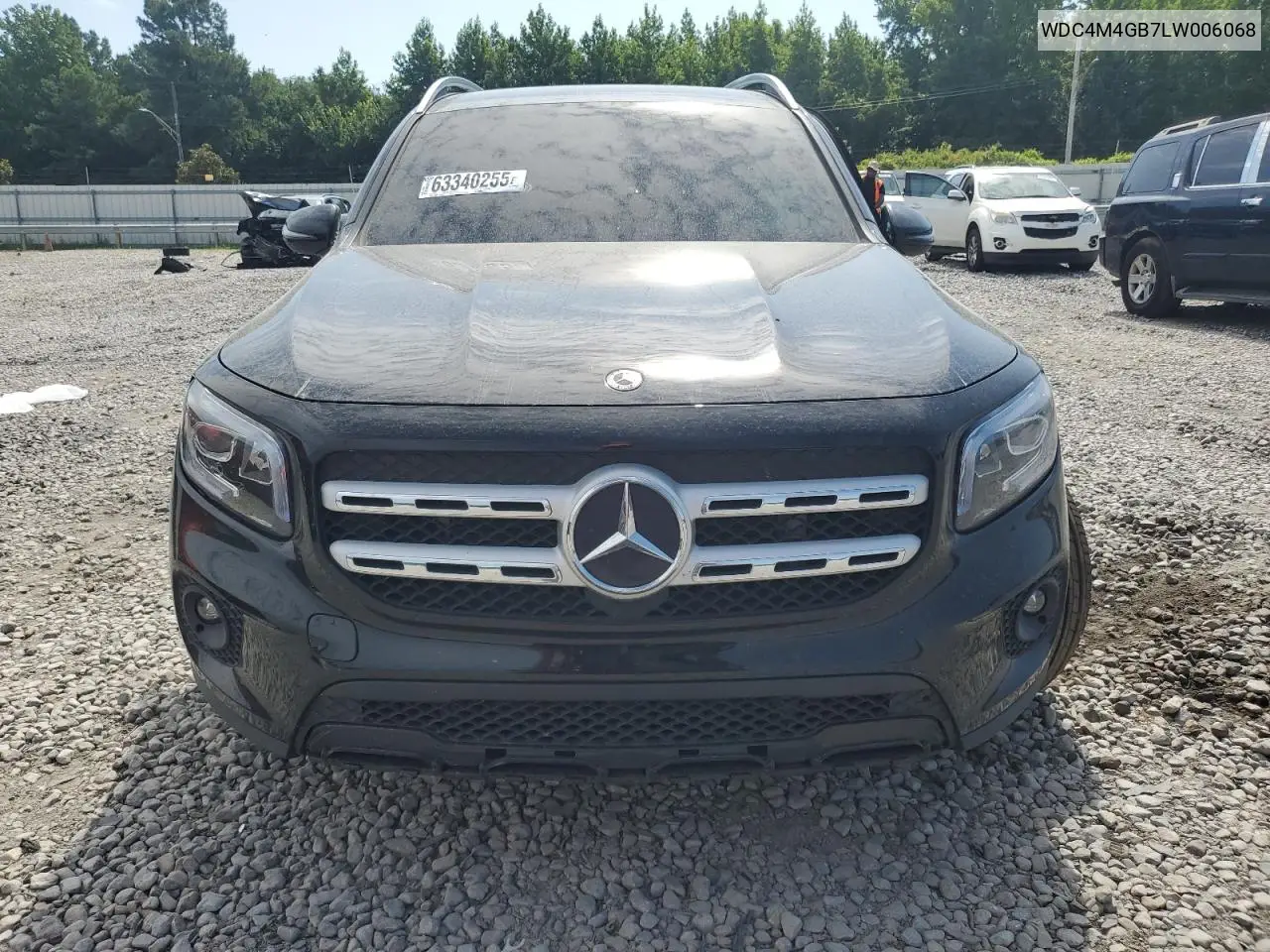 2020 Mercedes-Benz Glb 250 VIN: WDC4M4GB7LW006068 Lot: 63340255