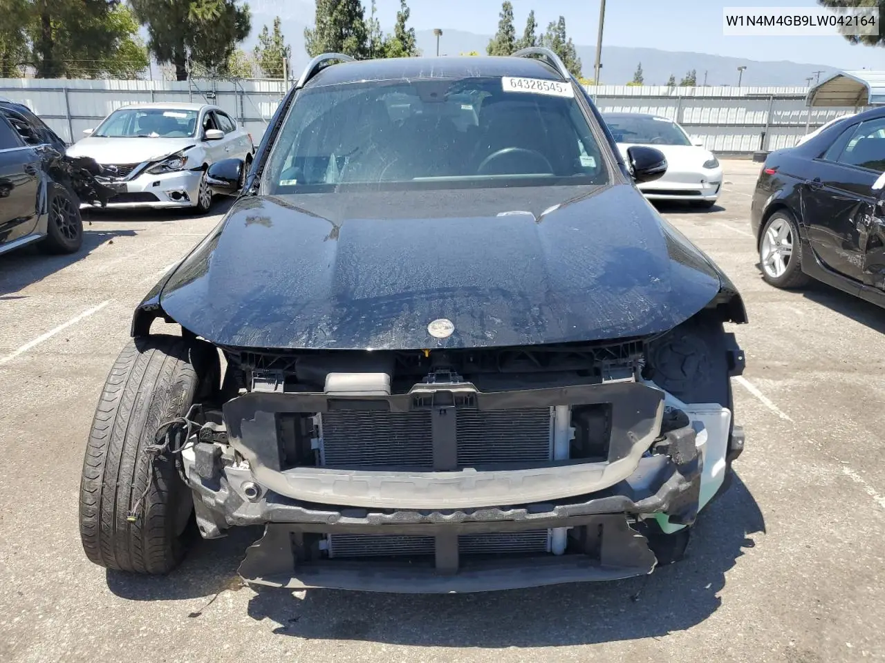 2020 Mercedes-Benz Glb 250 VIN: W1N4M4GB9LW042164 Lot: 64328545