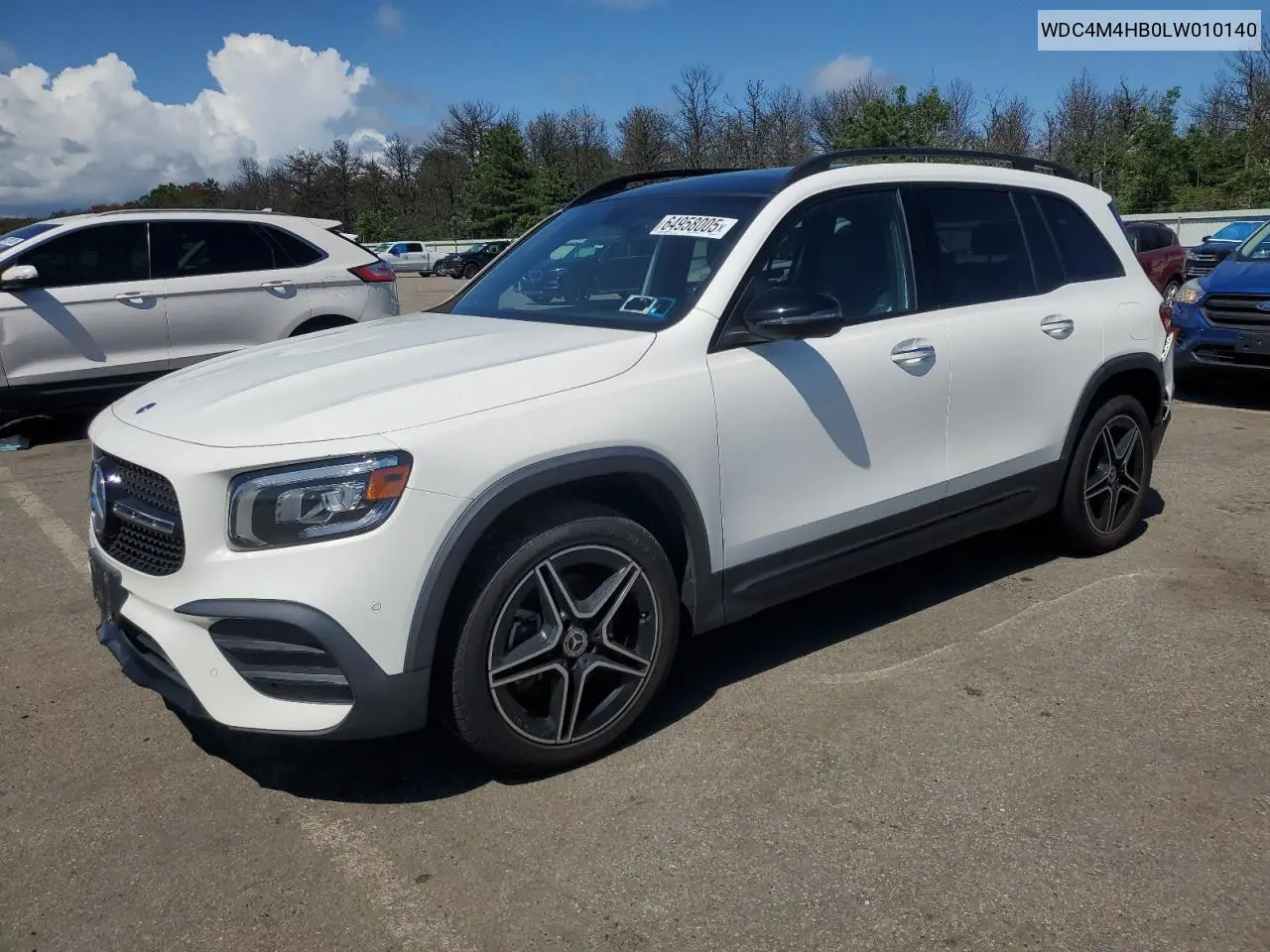 2020 Mercedes-Benz Glb 250 4Matic VIN: WDC4M4HB0LW010140 Lot: 64958005