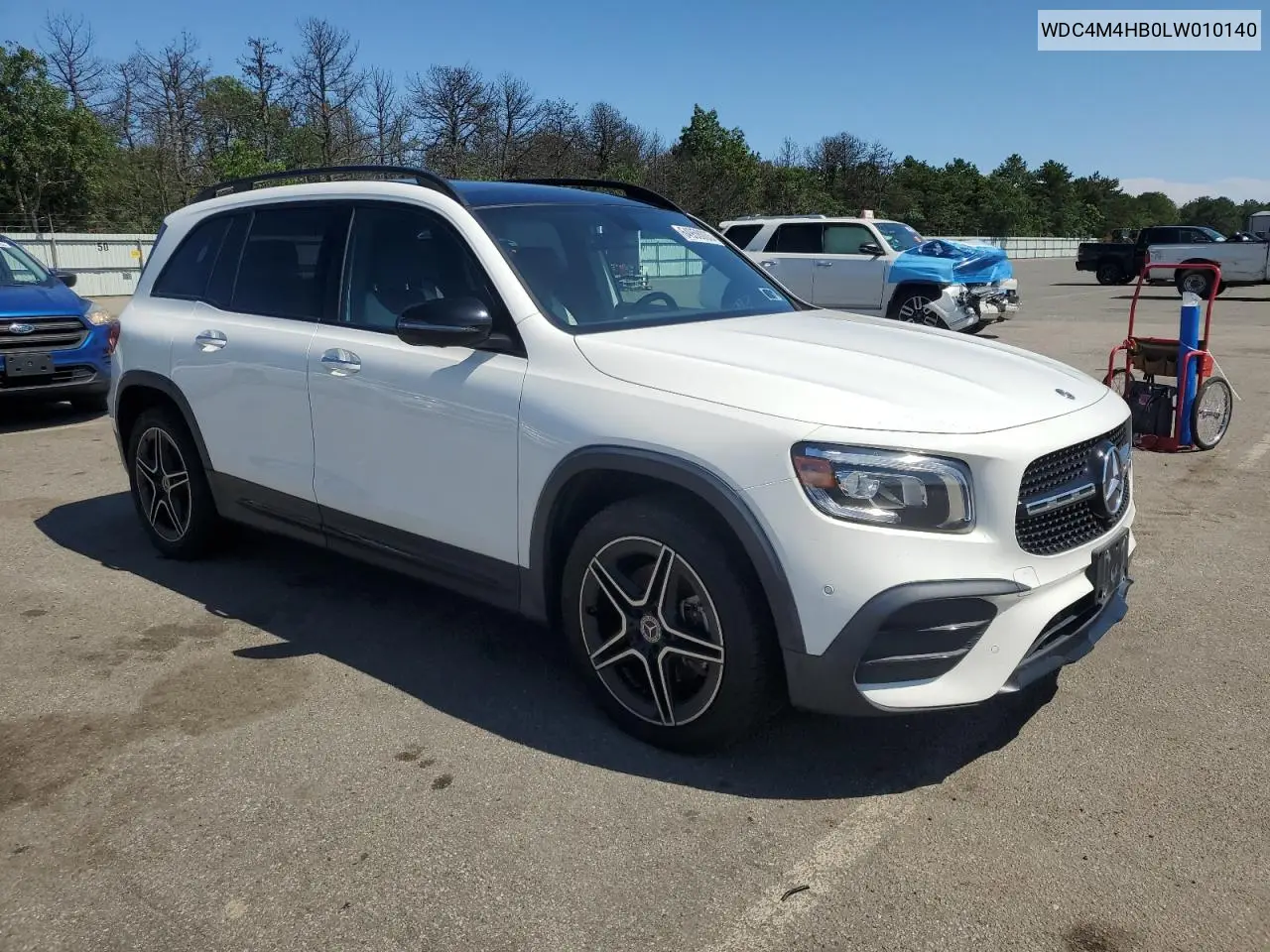 2020 Mercedes-Benz Glb 250 4Matic VIN: WDC4M4HB0LW010140 Lot: 64958005