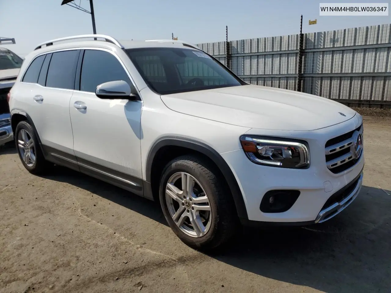 2020 Mercedes-Benz Glb 250 4Matic VIN: W1N4M4HB0LW036347 Lot: 69215773