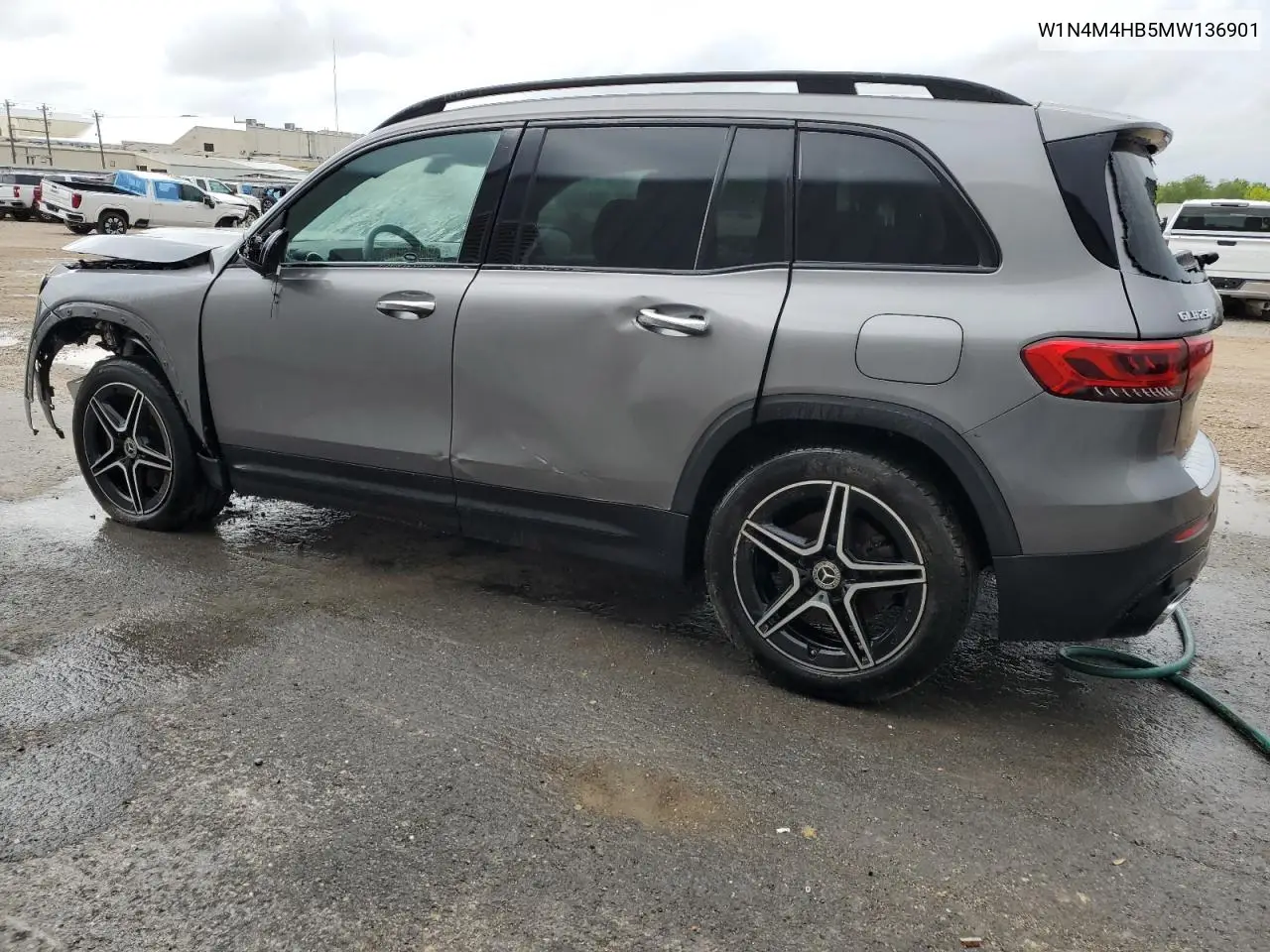 2021 Mercedes-Benz Glb 250 4Matic VIN: W1N4M4HB5MW136901 Lot: 48543135