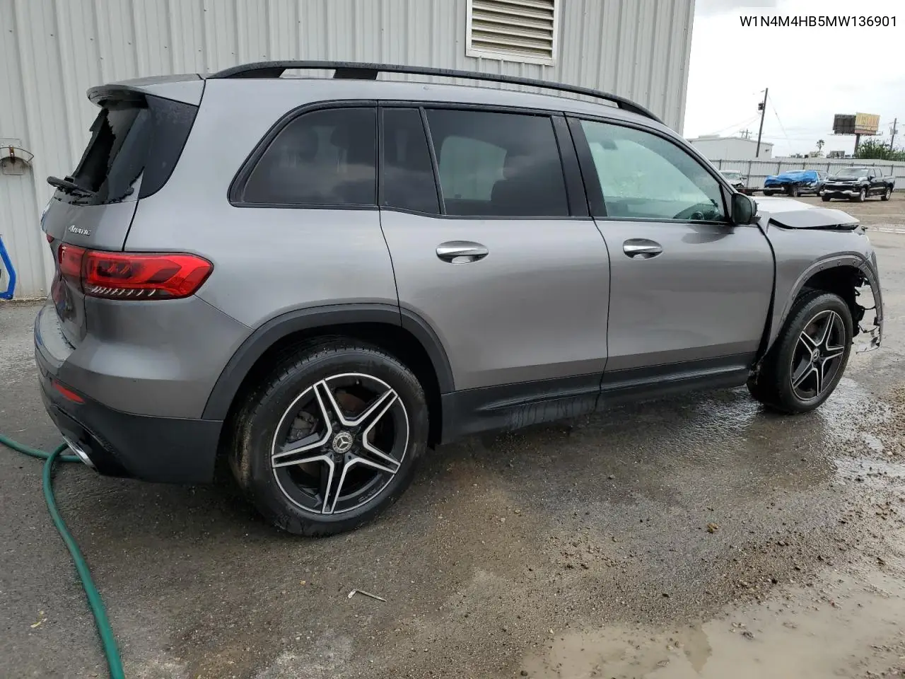 2021 Mercedes-Benz Glb 250 4Matic VIN: W1N4M4HB5MW136901 Lot: 48543135