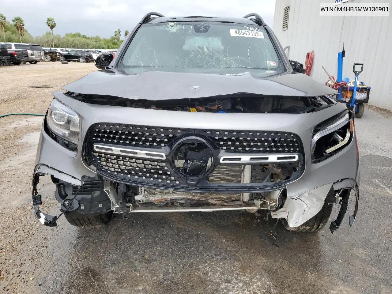 2021 Mercedes-Benz Glb 250 4Matic VIN: W1N4M4HB5MW136901 Lot: 48543135