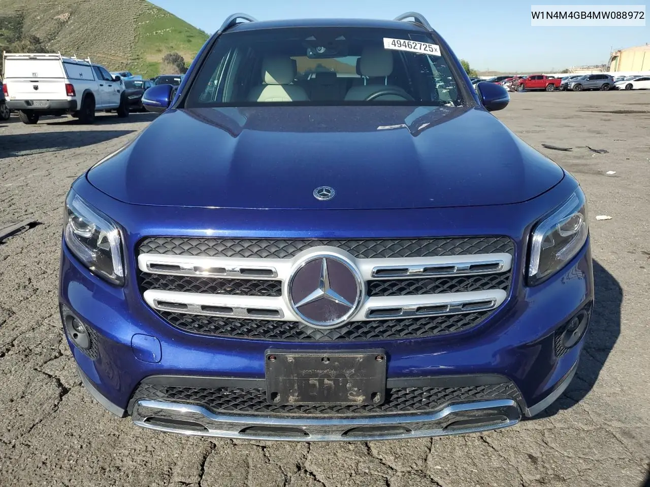 2021 Mercedes-Benz Glb 250 VIN: W1N4M4GB4MW088972 Lot: 49462725