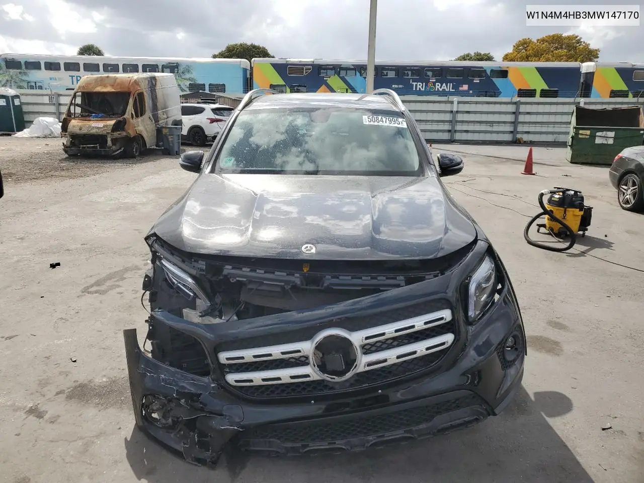 2021 Mercedes-Benz Glb 250 4Matic VIN: W1N4M4HB3MW147170 Lot: 50847995