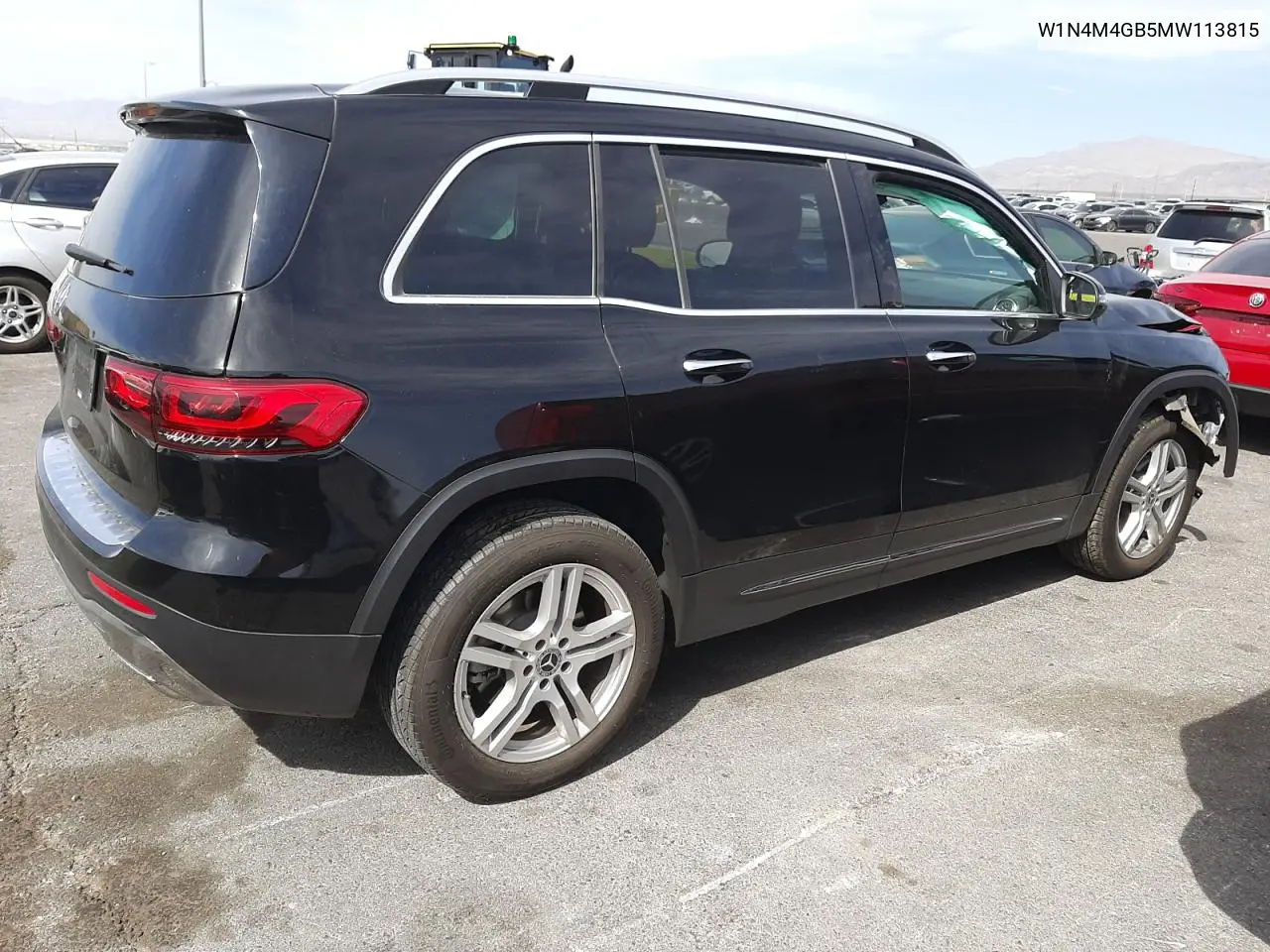 2021 Mercedes-Benz Glb 250 VIN: W1N4M4GB5MW113815 Lot: 51093555