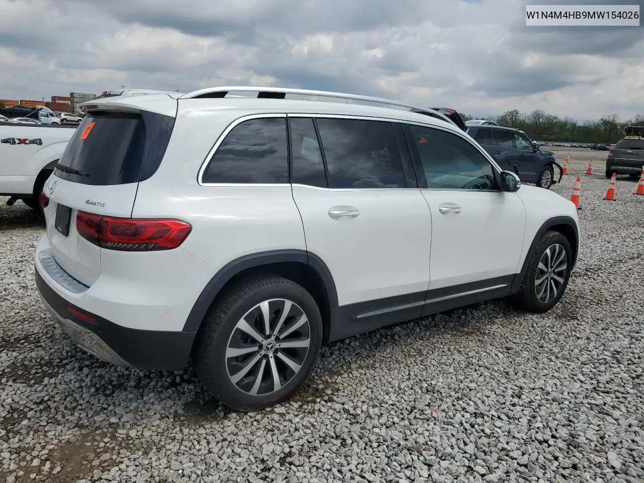 2021 Mercedes-Benz Glb 250 4Matic VIN: W1N4M4HB9MW154026 Lot: 54499345