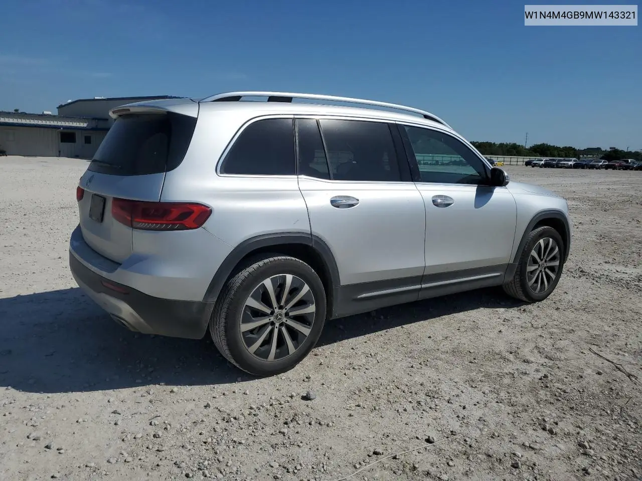 2021 Mercedes-Benz Glb 250 VIN: W1N4M4GB9MW143321 Lot: 56649565