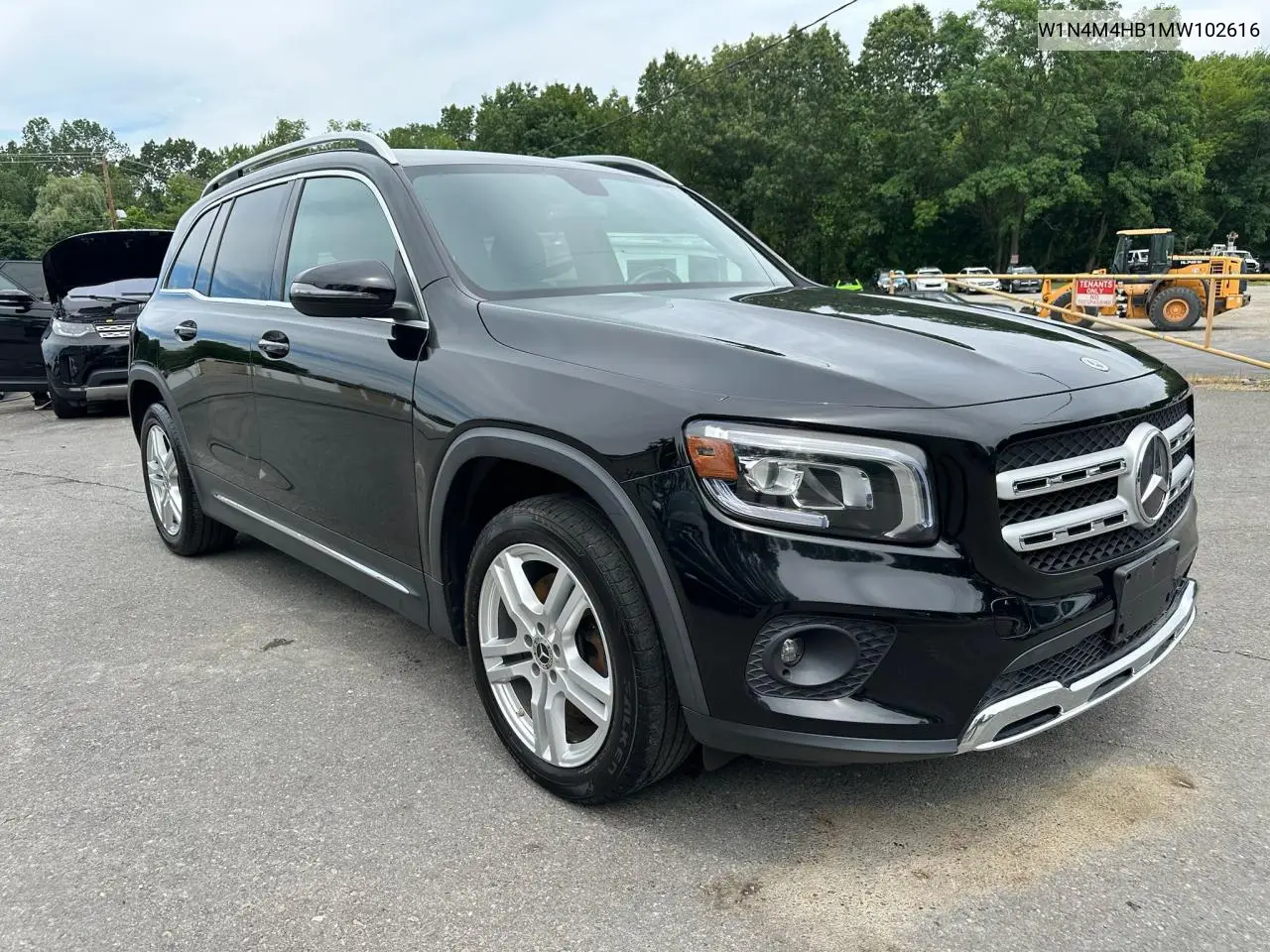2021 Mercedes-Benz Glb 250 4Matic VIN: W1N4M4HB1MW102616 Lot: 63637625
