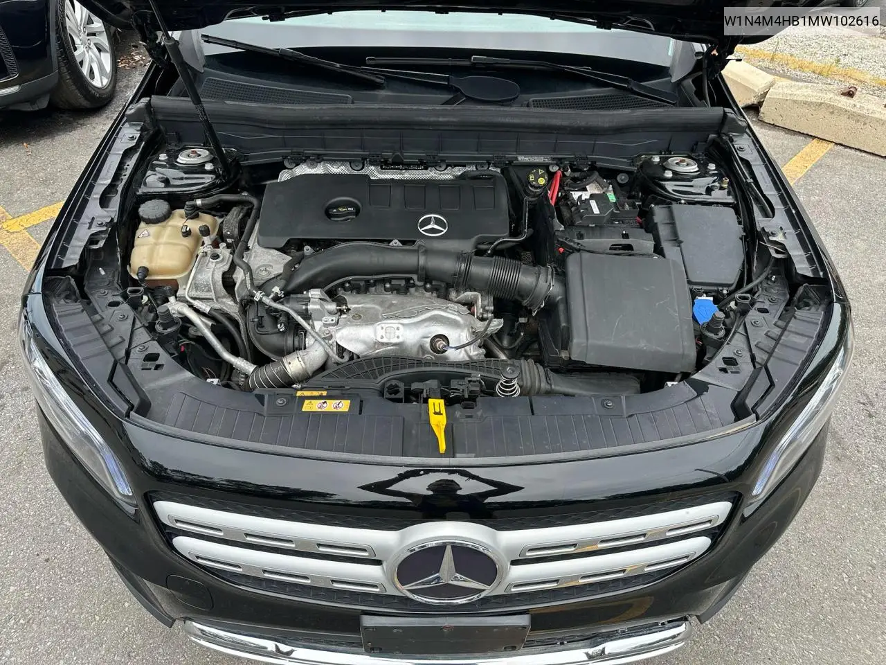 2021 Mercedes-Benz Glb 250 4Matic VIN: W1N4M4HB1MW102616 Lot: 63637625