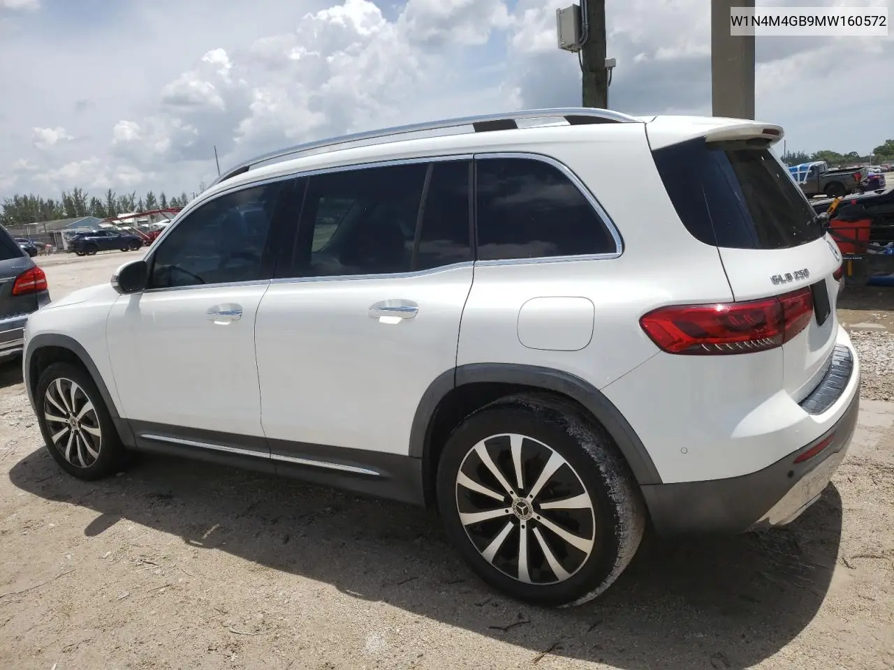2021 Mercedes-Benz Glb 250 VIN: W1N4M4GB9MW160572 Lot: 63830325