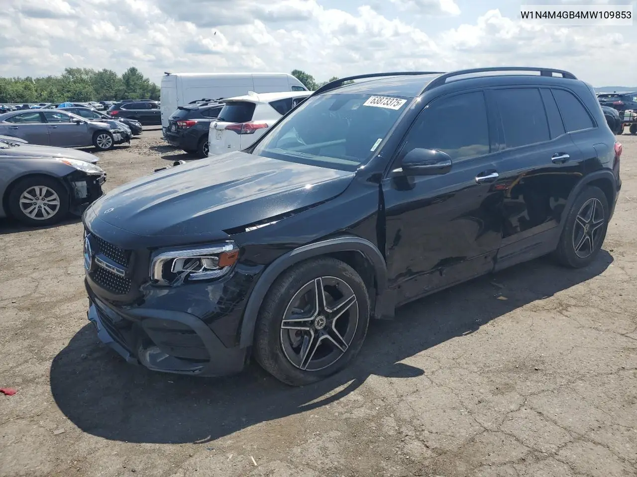 2021 Mercedes-Benz Glb 250 VIN: W1N4M4GB4MW109853 Lot: 63873375