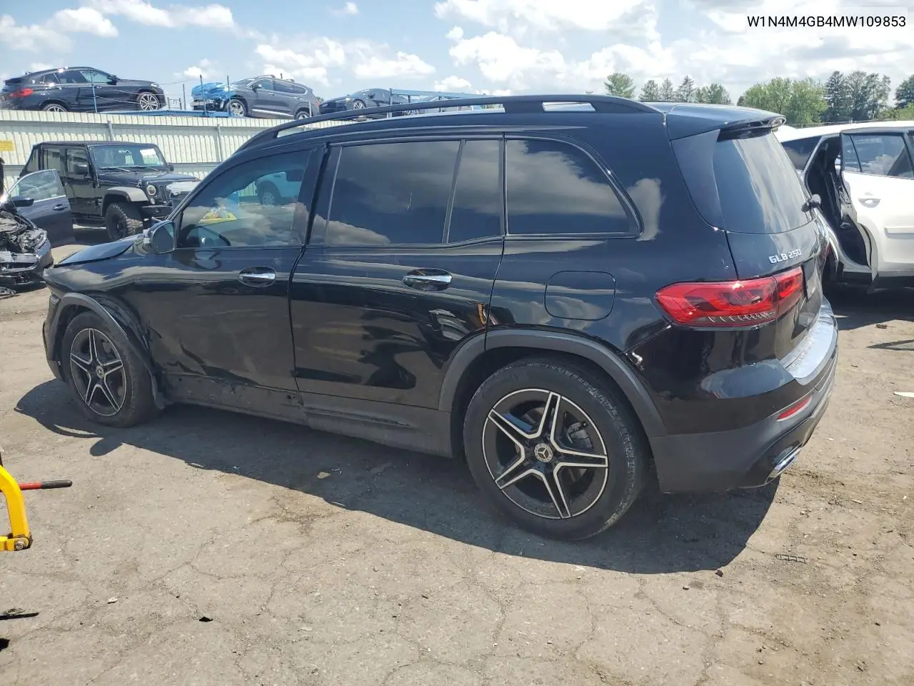 2021 Mercedes-Benz Glb 250 VIN: W1N4M4GB4MW109853 Lot: 63873375