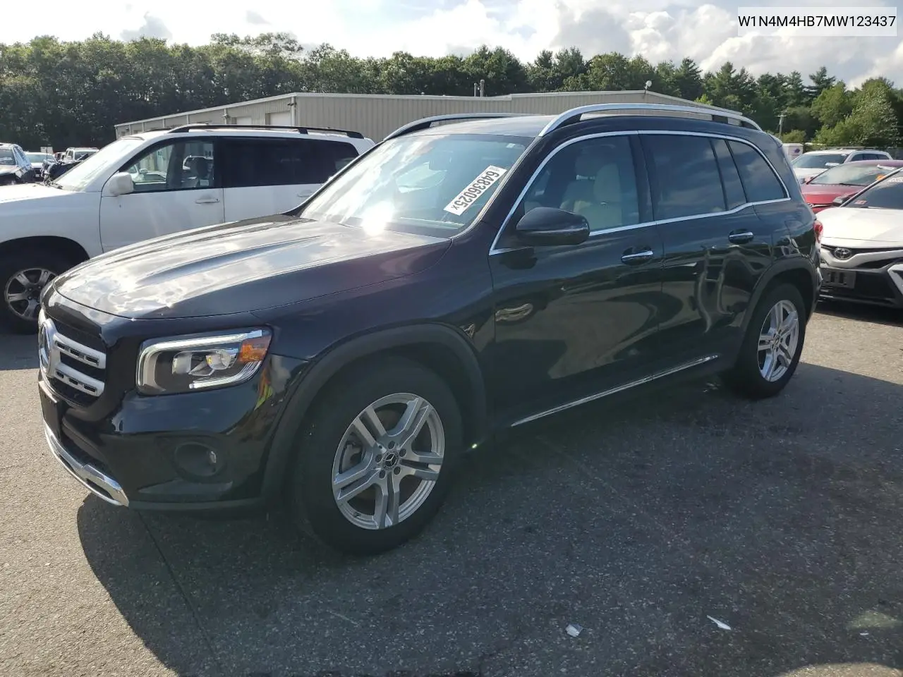 2021 Mercedes-Benz Glb 250 4Matic VIN: W1N4M4HB7MW123437 Lot: 64836025