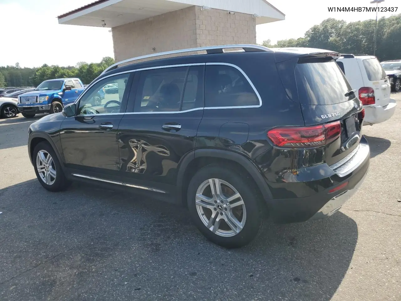 2021 Mercedes-Benz Glb 250 4Matic VIN: W1N4M4HB7MW123437 Lot: 64836025