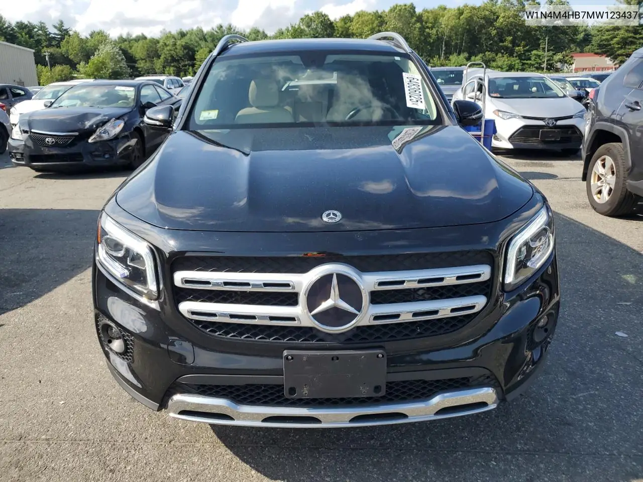 2021 Mercedes-Benz Glb 250 4Matic VIN: W1N4M4HB7MW123437 Lot: 64836025