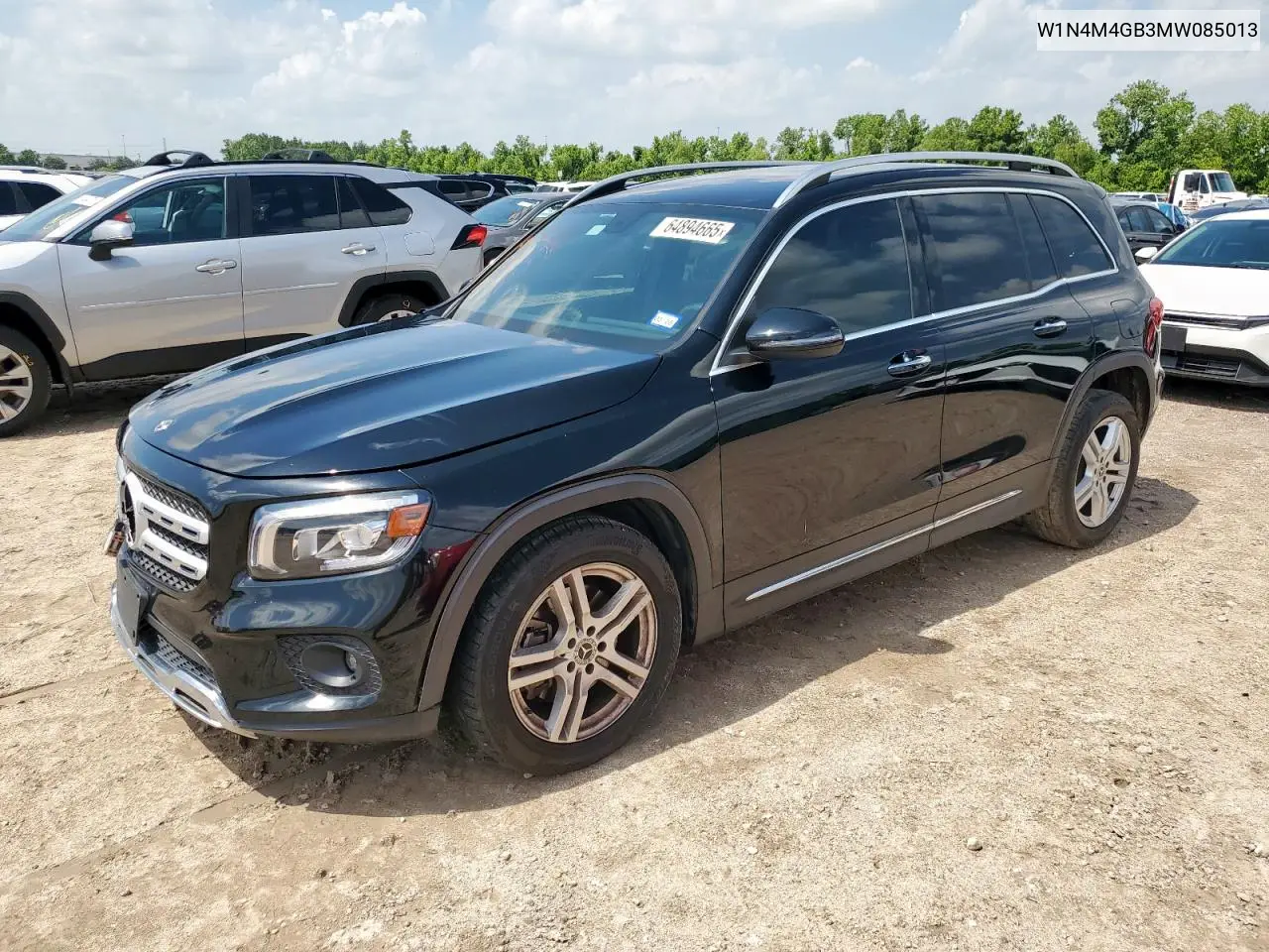 2021 Mercedes-Benz Glb 250 VIN: W1N4M4GB3MW085013 Lot: 64894665