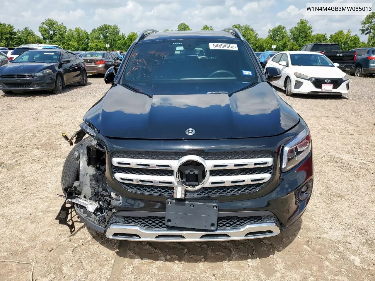 2021 Mercedes-Benz Glb 250 VIN: W1N4M4GB3MW085013 Lot: 64894665
