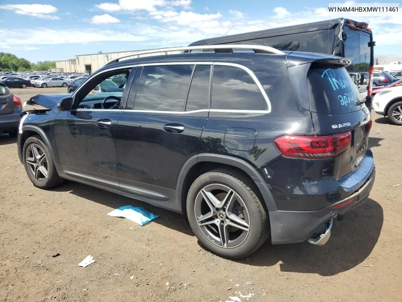 2021 Mercedes-Benz Glb 250 4Matic VIN: W1N4M4HBXMW111461 Lot: 64949115