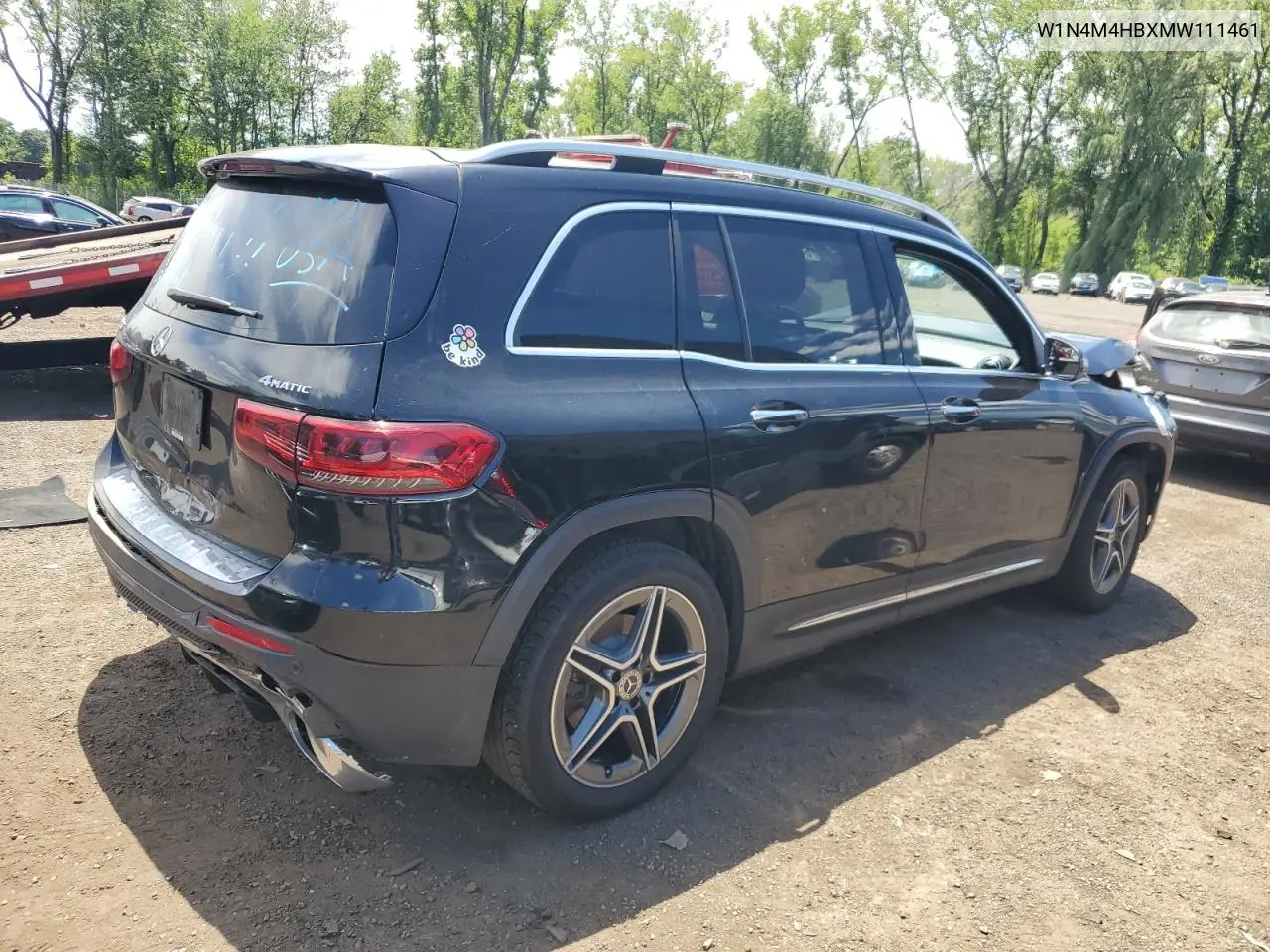 2021 Mercedes-Benz Glb 250 4Matic VIN: W1N4M4HBXMW111461 Lot: 64949115