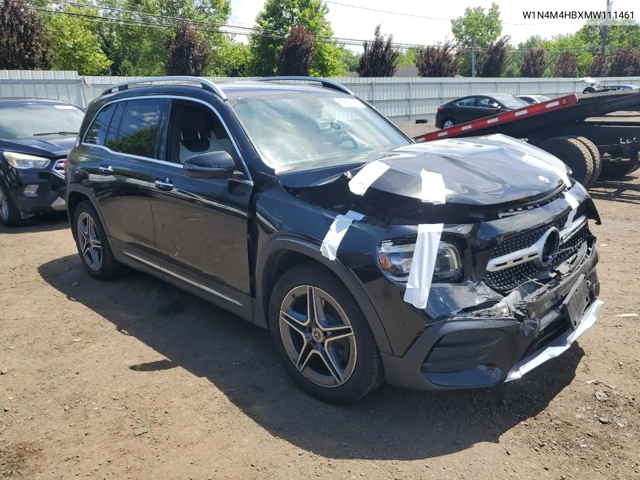 2021 Mercedes-Benz Glb 250 4Matic VIN: W1N4M4HBXMW111461 Lot: 64949115