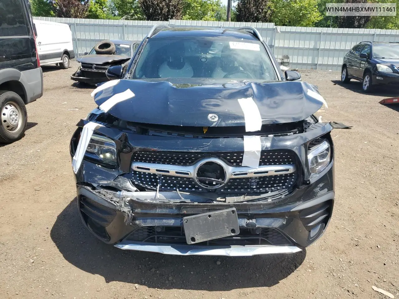 2021 Mercedes-Benz Glb 250 4Matic VIN: W1N4M4HBXMW111461 Lot: 64949115