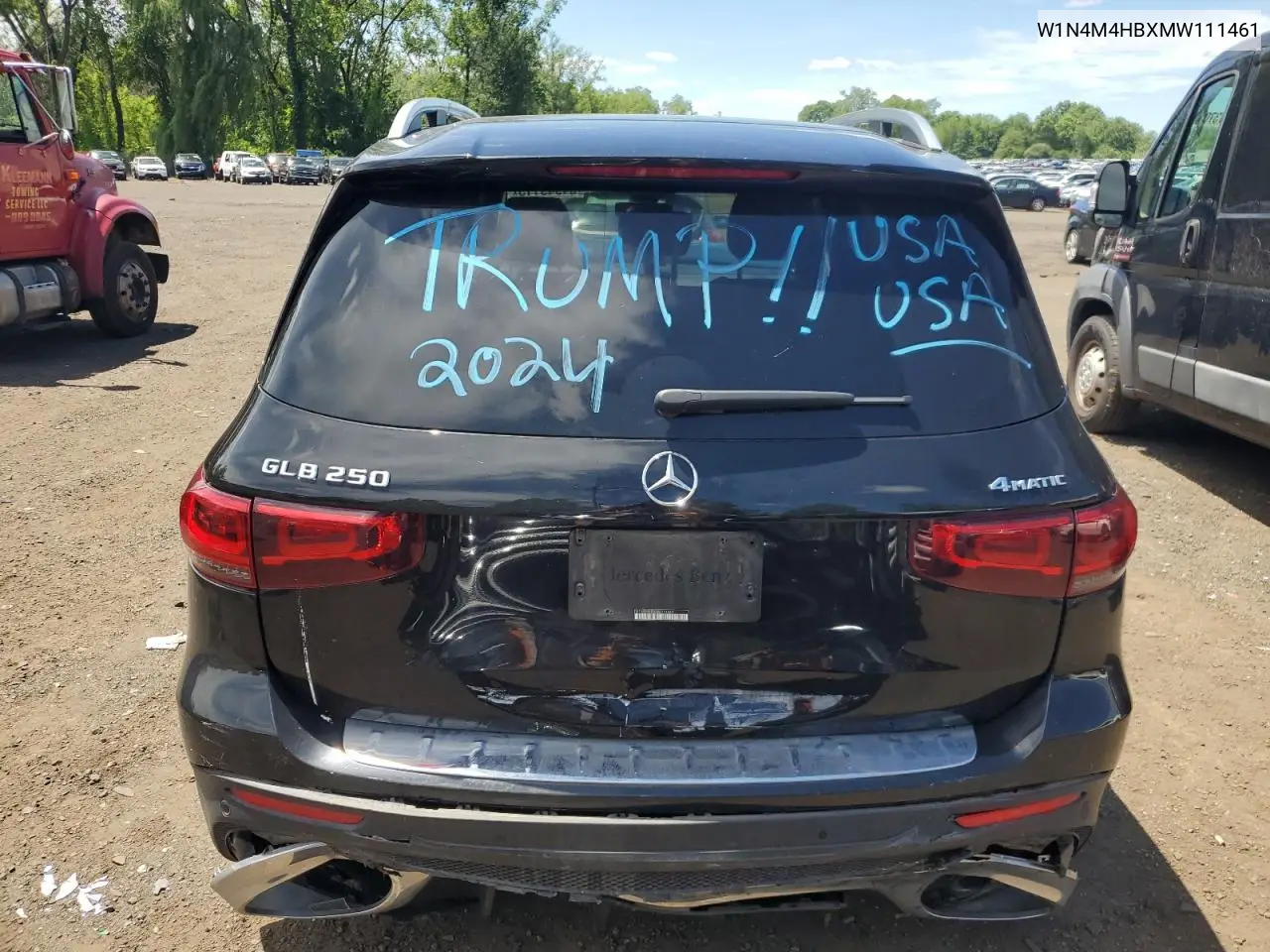 2021 Mercedes-Benz Glb 250 4Matic VIN: W1N4M4HBXMW111461 Lot: 64949115
