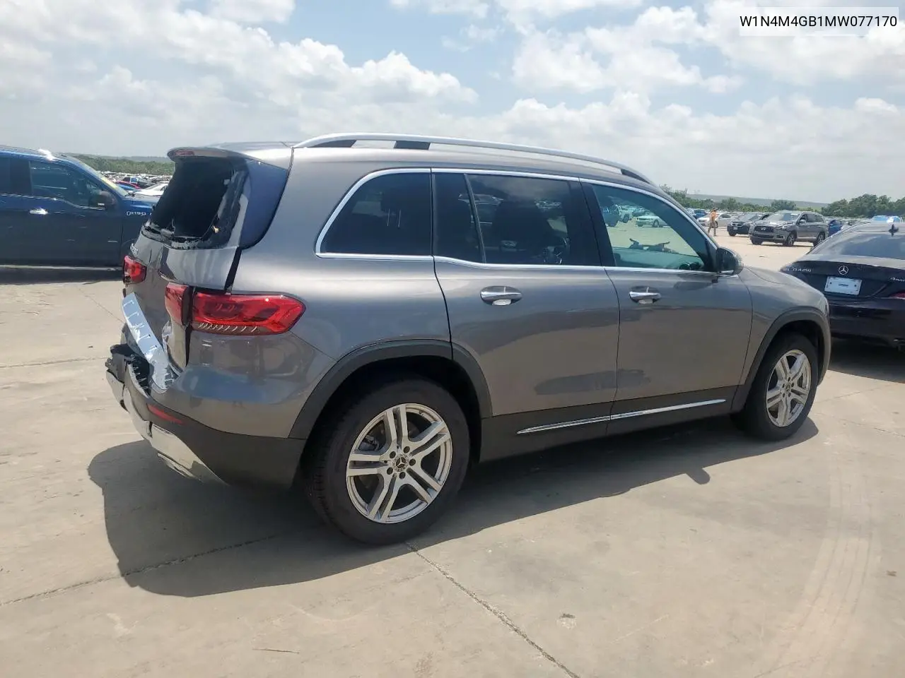 2021 Mercedes-Benz Glb 250 VIN: W1N4M4GB1MW077170 Lot: 65039075