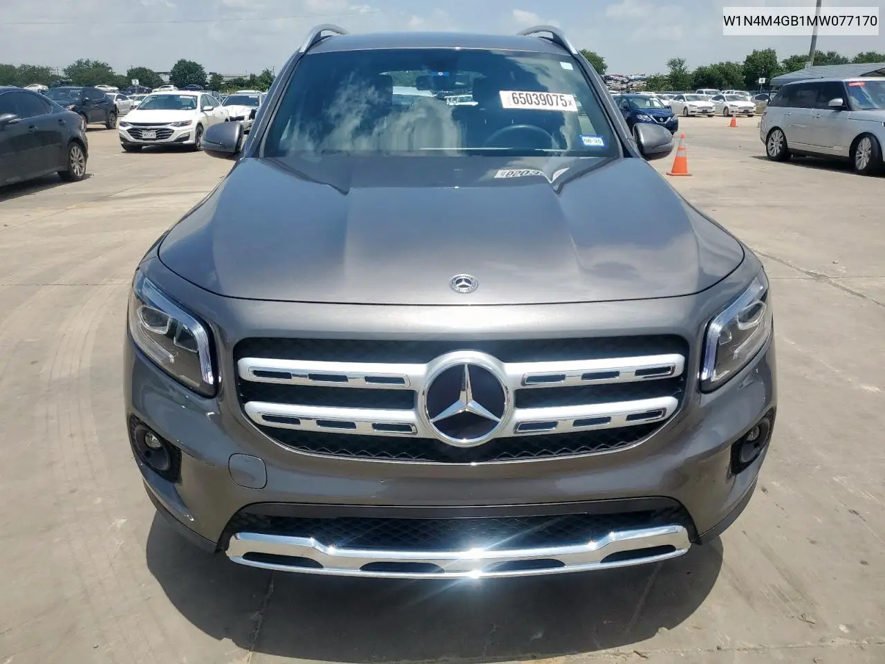 2021 Mercedes-Benz Glb 250 VIN: W1N4M4GB1MW077170 Lot: 65039075
