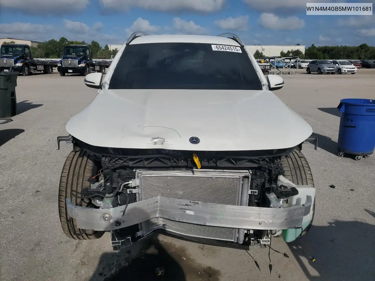 2021 Mercedes-Benz Glb 250 VIN: W1N4M4GB5MW101681 Lot: 65424515