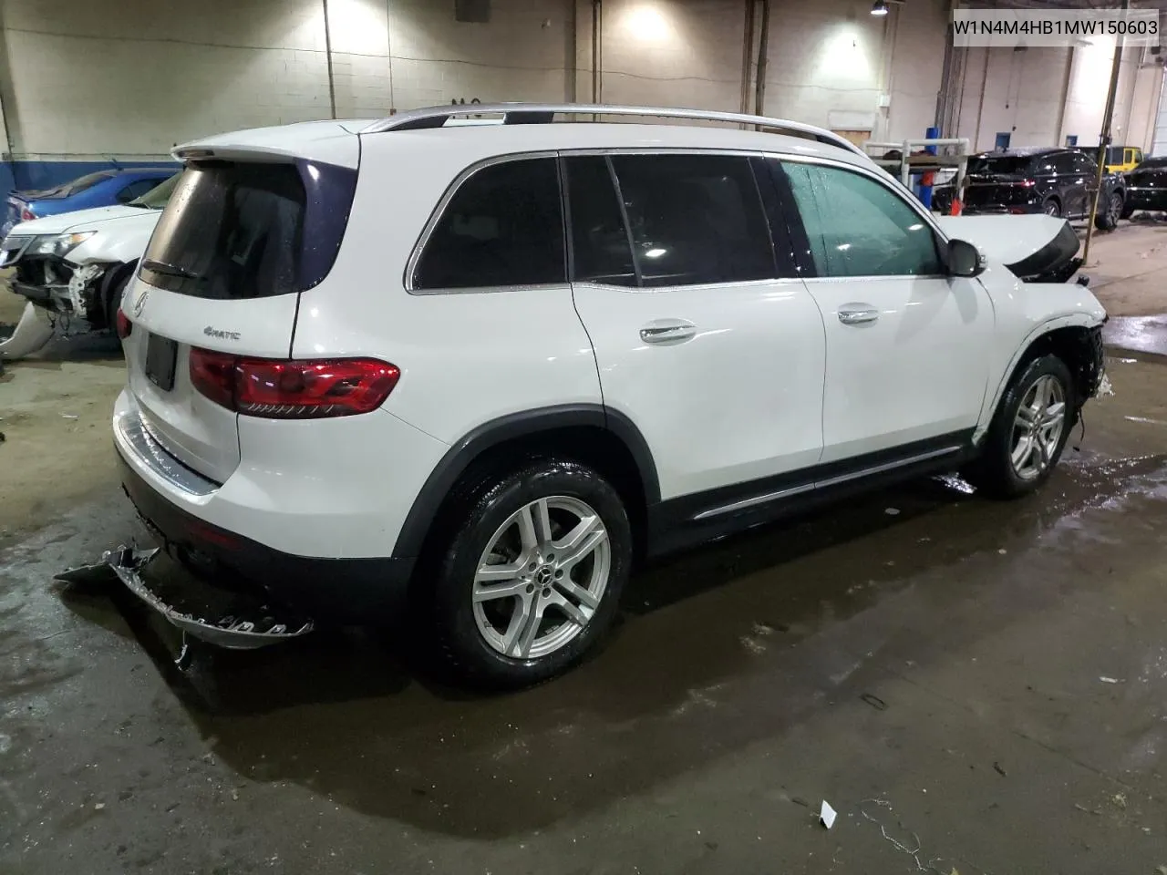 2021 Mercedes-Benz Glb 250 4Matic VIN: W1N4M4HB1MW150603 Lot: 84561174