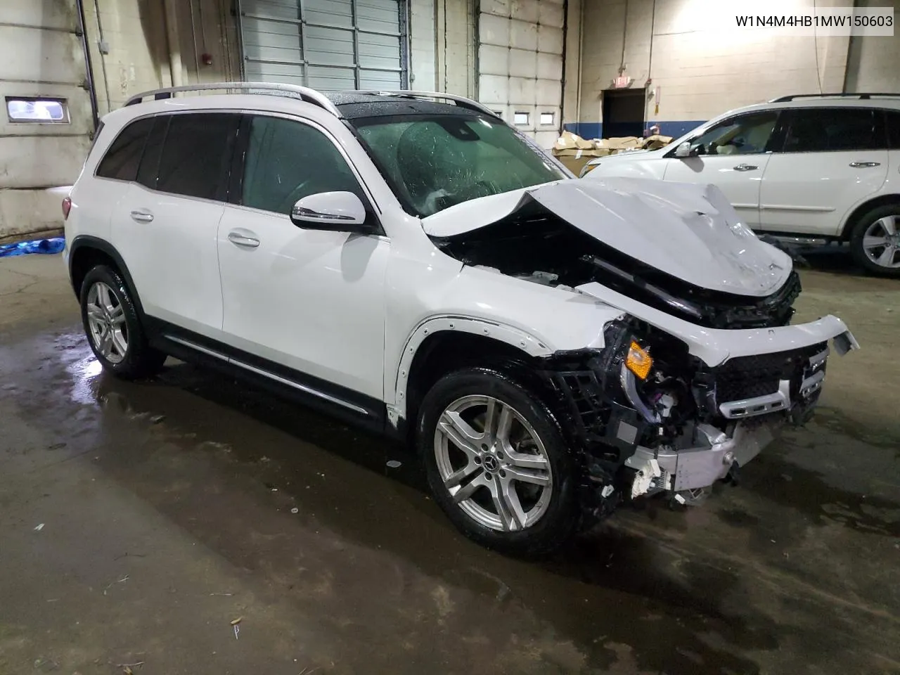 2021 Mercedes-Benz Glb 250 4Matic VIN: W1N4M4HB1MW150603 Lot: 84561174