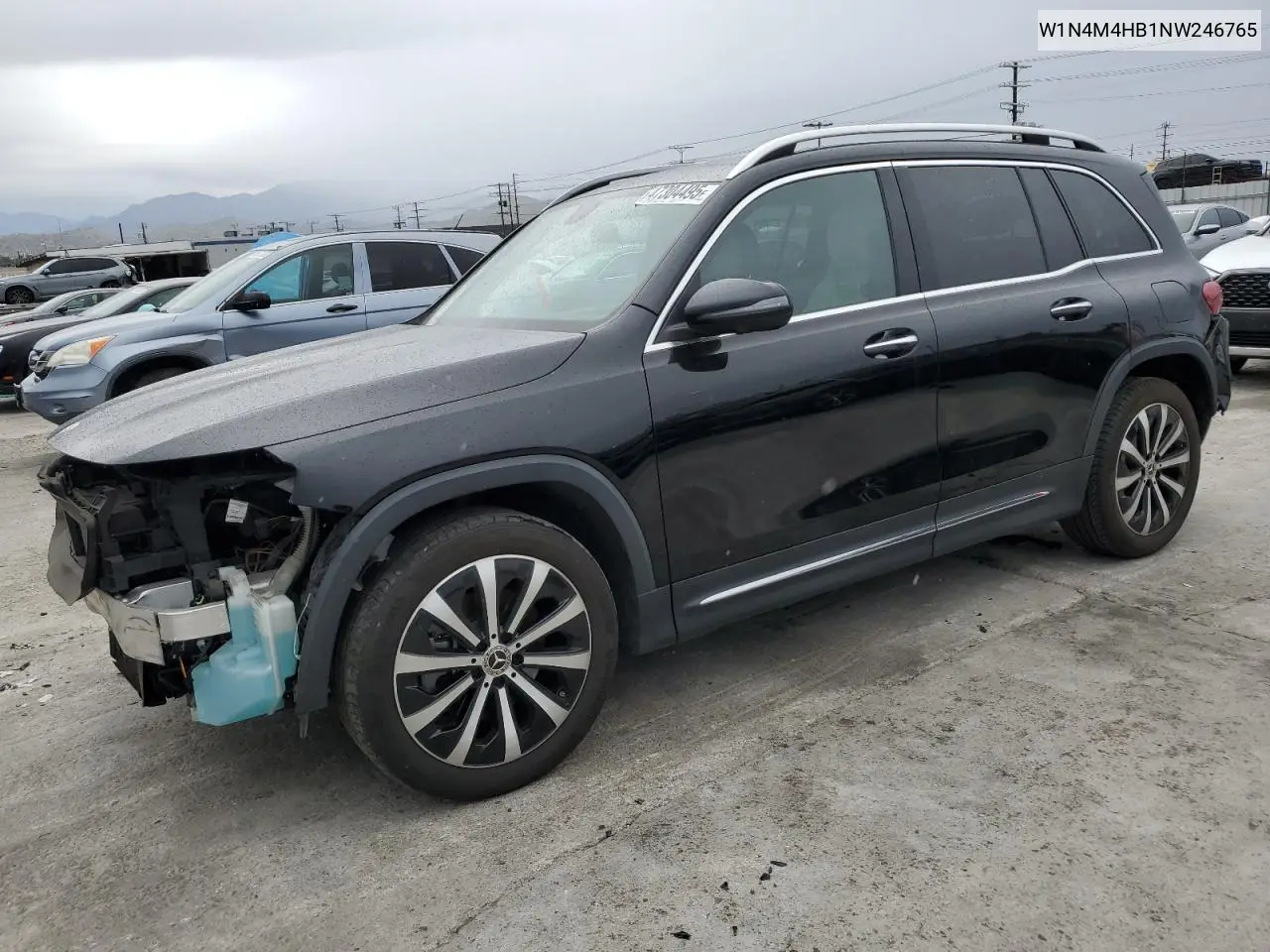 2022 Mercedes-Benz Glb 250 4Matic VIN: W1N4M4HB1NW246765 Lot: 47304495