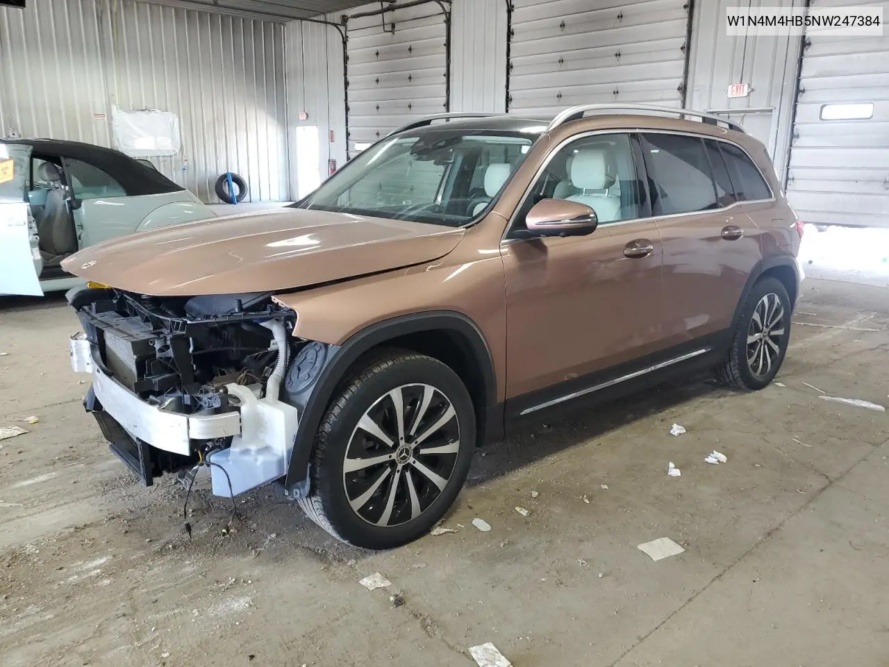 2022 Mercedes-Benz Glb 250 4Matic VIN: W1N4M4HB5NW247384 Lot: 56530945
