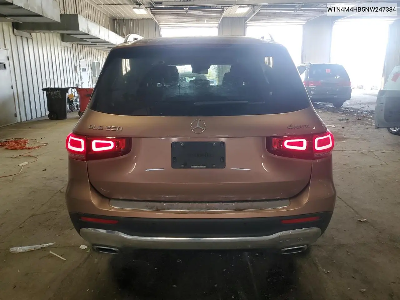 2022 Mercedes-Benz Glb 250 4Matic VIN: W1N4M4HB5NW247384 Lot: 56530945