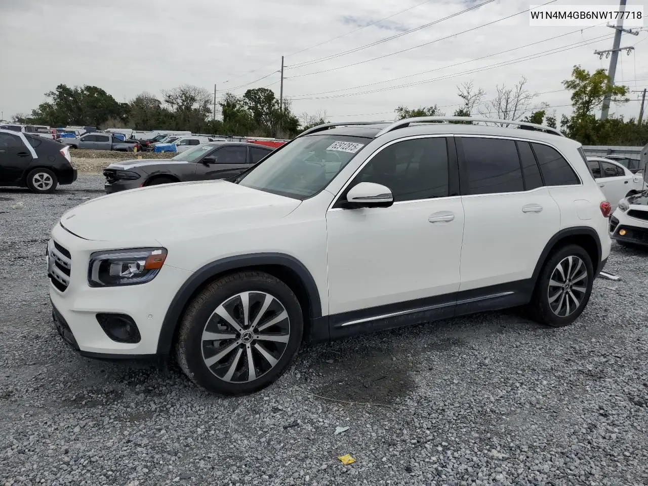 2022 Mercedes-Benz Glb 250 VIN: W1N4M4GB6NW177718 Lot: 62912815