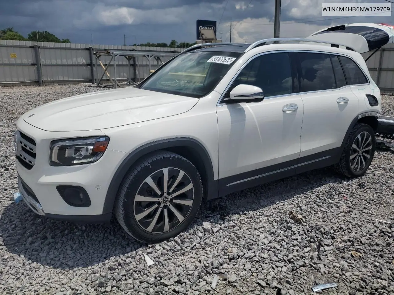 2022 Mercedes-Benz Glb 250 4Matic VIN: W1N4M4HB6NW179709 Lot: 63107525