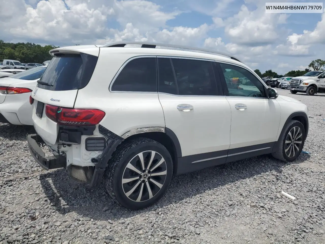 2022 Mercedes-Benz Glb 250 4Matic VIN: W1N4M4HB6NW179709 Lot: 63107525