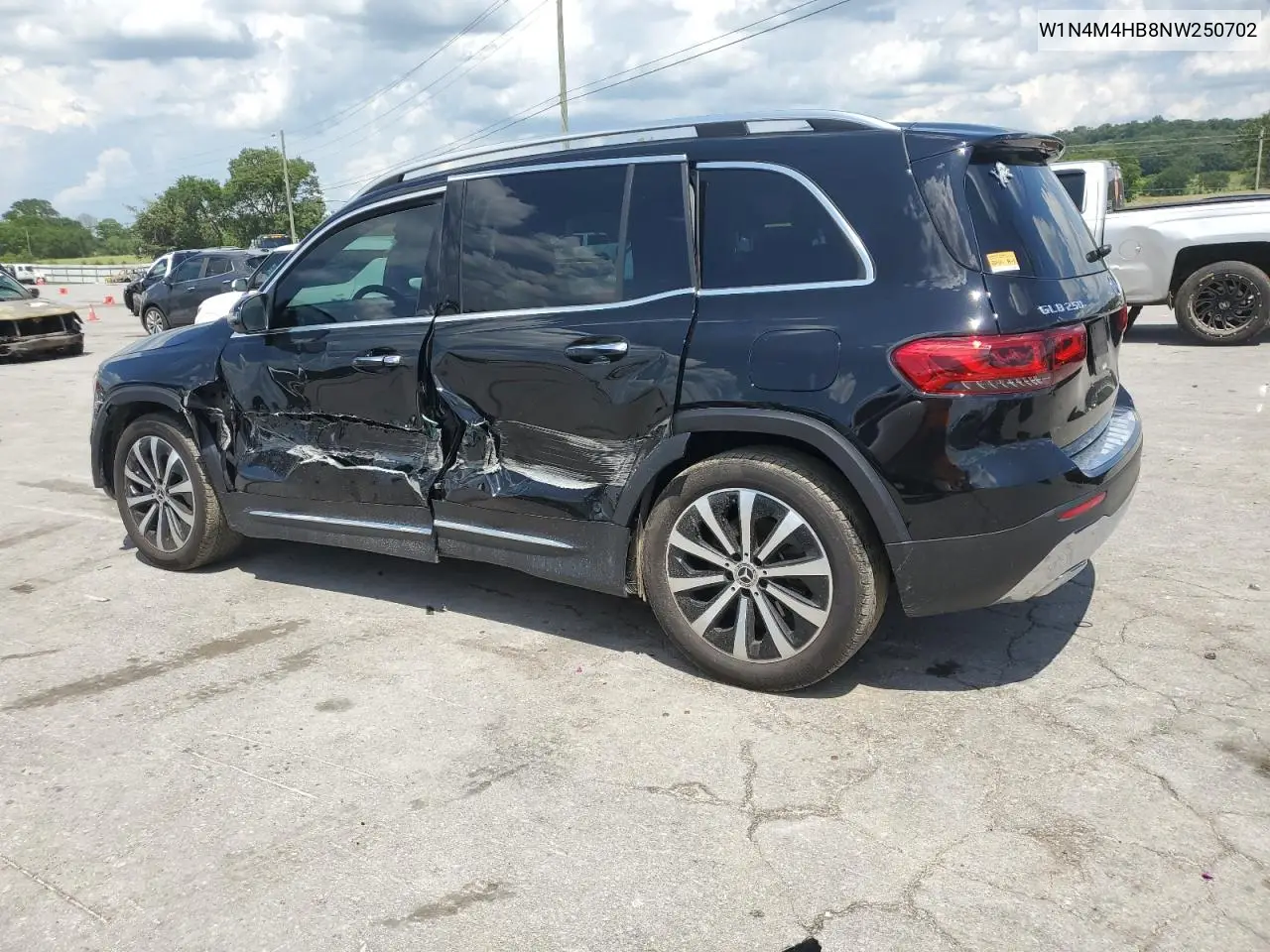 2022 Mercedes-Benz Glb 250 4Matic VIN: W1N4M4HB8NW250702 Lot: 64830455