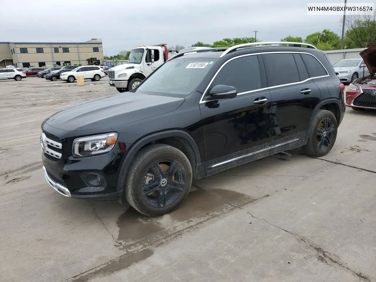 2023 Mercedes-Benz Glb 250 VIN: W1N4M4GBXPW316574 Lot: 51921595
