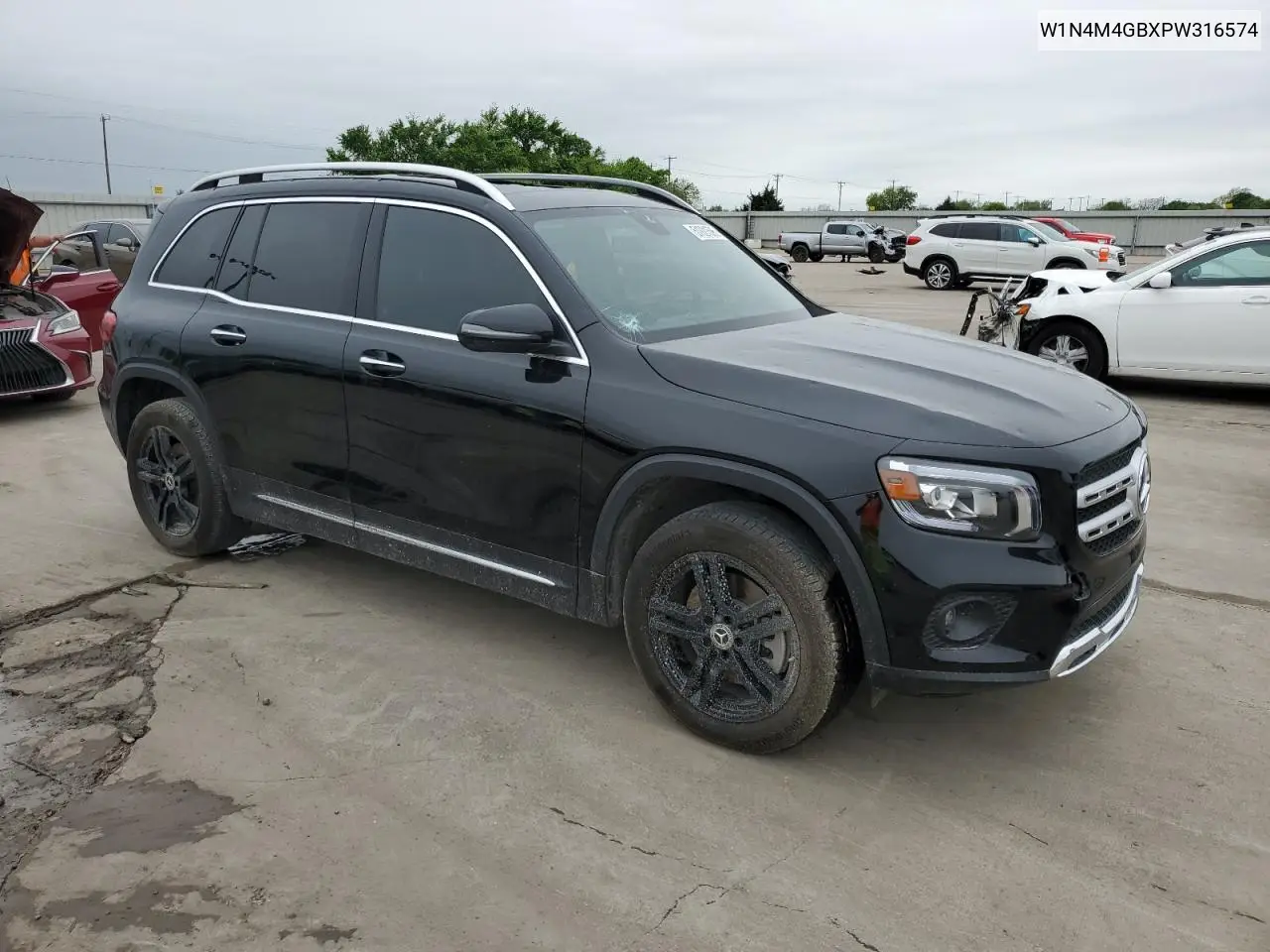 2023 Mercedes-Benz Glb 250 VIN: W1N4M4GBXPW316574 Lot: 51921595