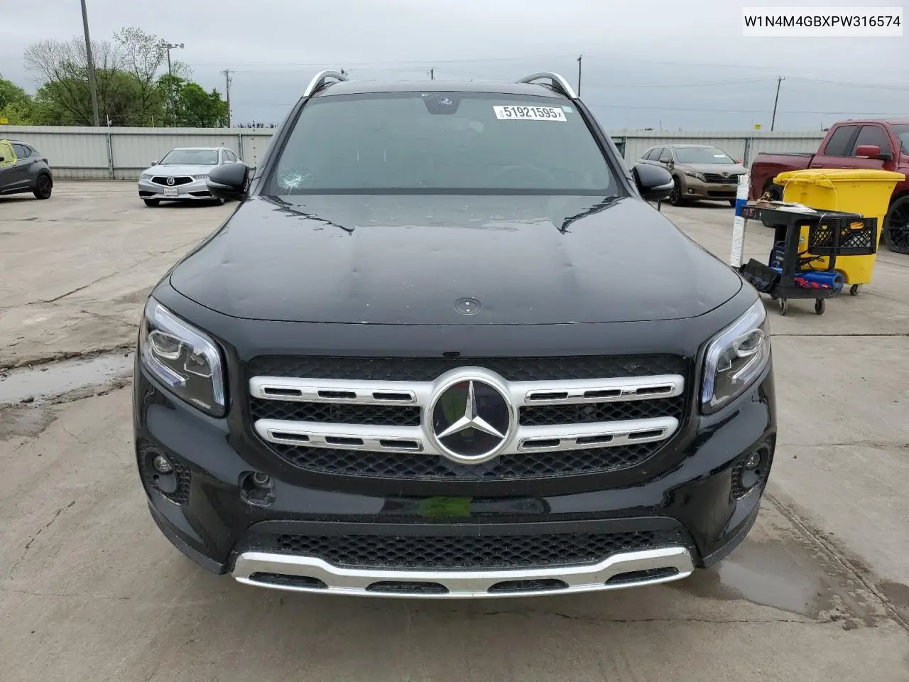 2023 Mercedes-Benz Glb 250 VIN: W1N4M4GBXPW316574 Lot: 51921595