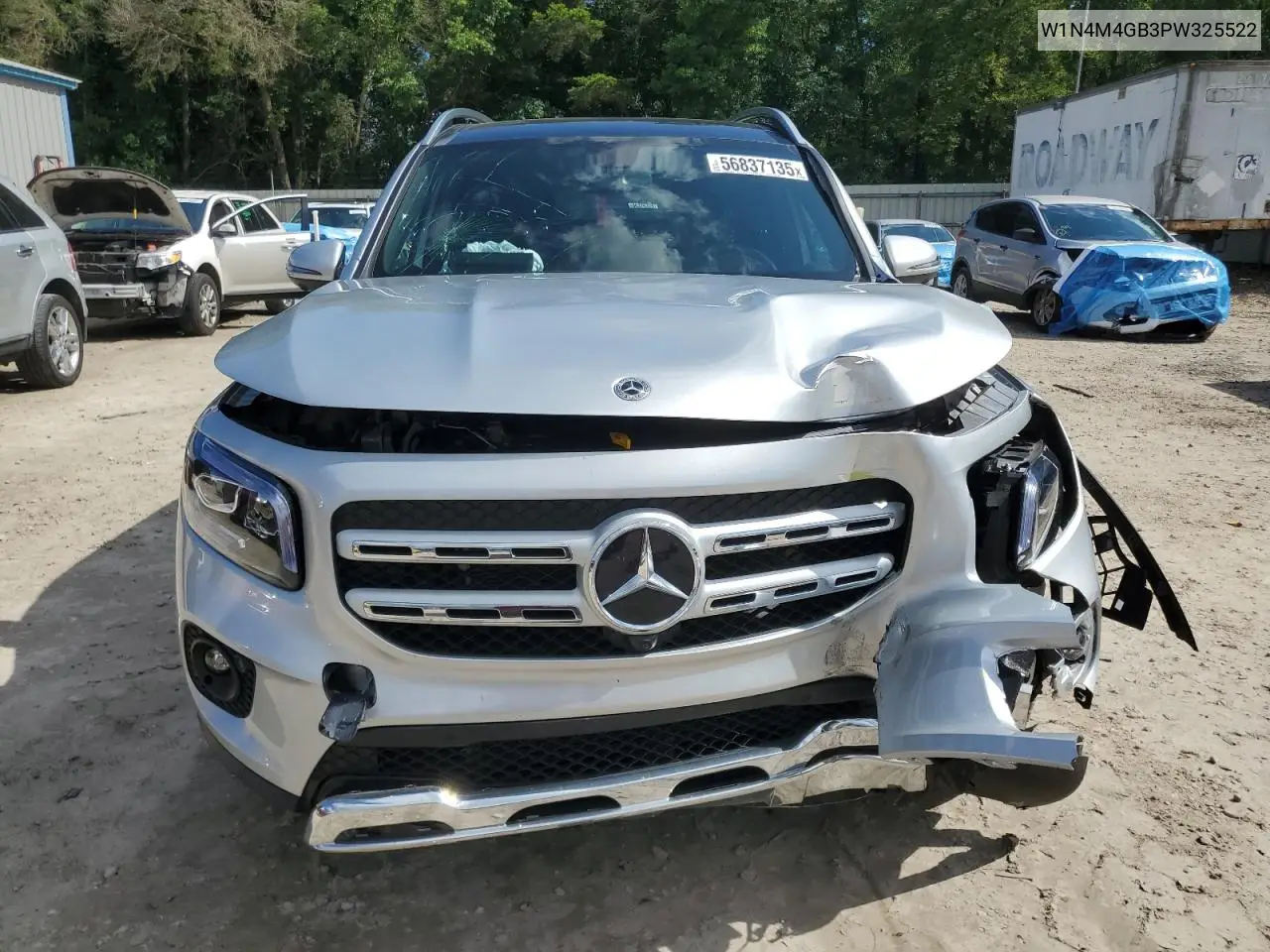 2023 Mercedes-Benz Glb 250 VIN: W1N4M4GB3PW325522 Lot: 56837135