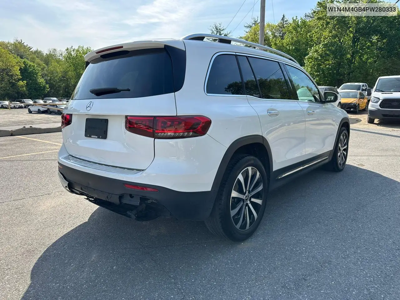 2023 Mercedes-Benz Glb 250 VIN: W1N4M4GB4PW280333 Lot: 57026535