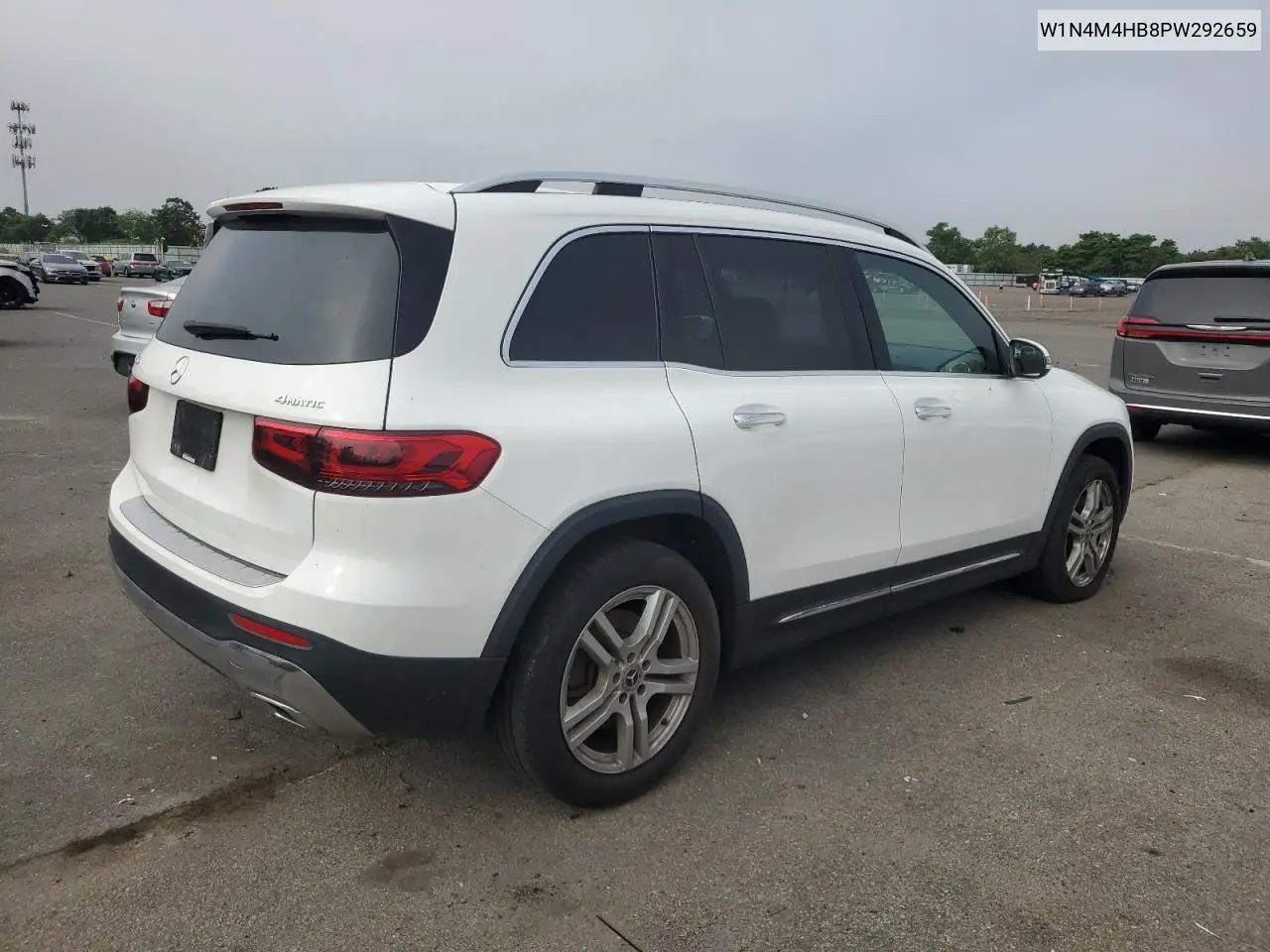 2023 Mercedes-Benz Glb 250 4Matic VIN: W1N4M4HB8PW292659 Lot: 62747055