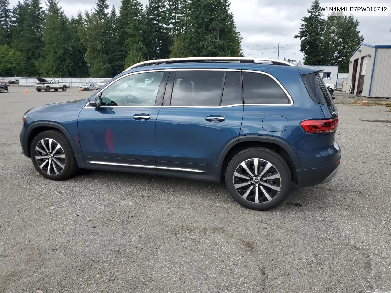 2023 Mercedes-Benz Glb 250 4Matic VIN: W1N4M4HB7PW316742 Lot: 63149235
